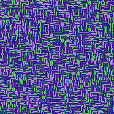 Color Rhombus tile tessellation pattern illustration