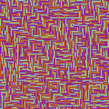 Color Rhombus tile tessellation pattern illustration