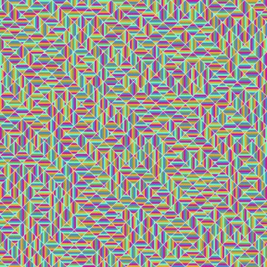 Color Rhombus tile tessellation pattern illustration