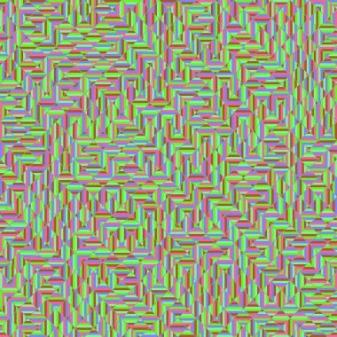 Color Rhombus tile tessellation pattern illustration