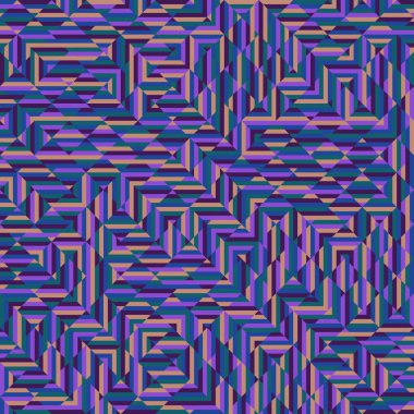 Color Rhombus tile tessellation pattern illustration