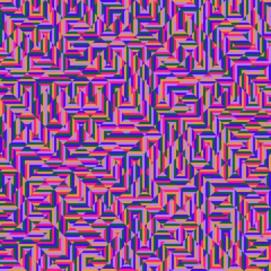 Color Rhombus tile tessellation pattern illustration