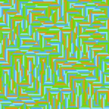 Color Rhombus tile tessellation pattern illustration