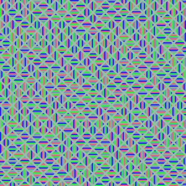 Color Rhombus tile tessellation pattern illustration