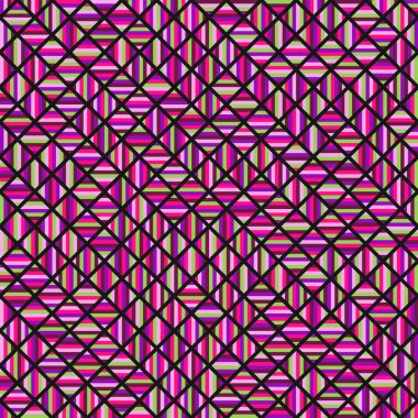 Color Rhombus tile tessellation pattern illustration