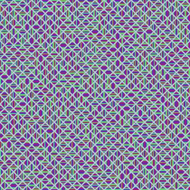 Color Rhombus tile tessellation pattern illustration