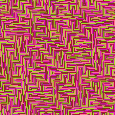 Color Rhombus tile tessellation pattern illustration