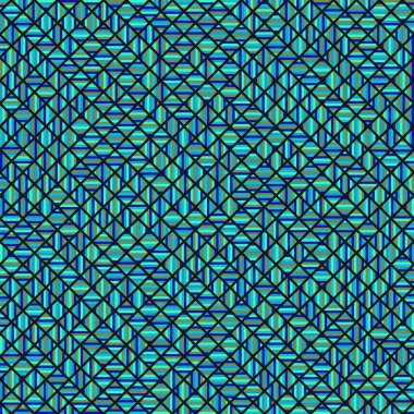 Color Rhombus tile tessellation pattern illustration