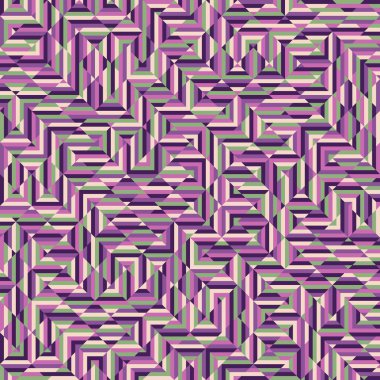 Color Rhombus tile tessellation pattern illustration