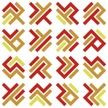 Asemic Glyph writing hieroglyph imitation abstract illustration