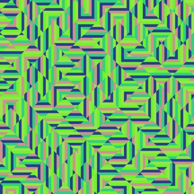 Color Rhombus tile tessellation pattern illustration