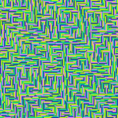 Color Rhombus tile tessellation pattern illustration