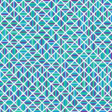 Color Rhombus tile tessellation pattern illustration