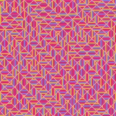 Color Rhombus tile tessellation pattern illustration