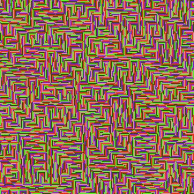 Color Rhombus tile tessellation pattern illustration