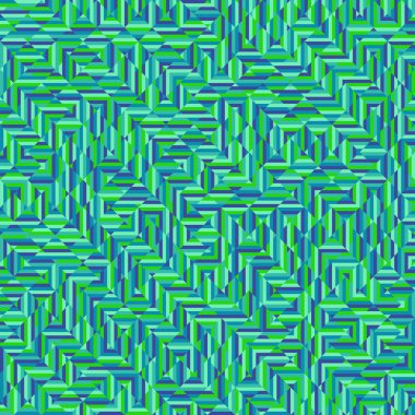 Color Rhombus tile tessellation pattern illustration