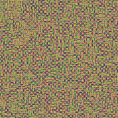 Color Rhombus tile tessellation pattern illustration