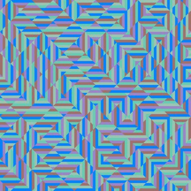 Color Rhombus tile tessellation pattern illustration