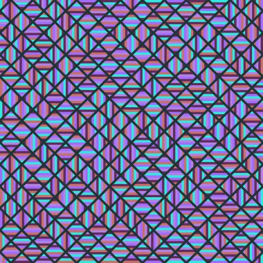 Color Rhombus tile tessellation pattern illustration