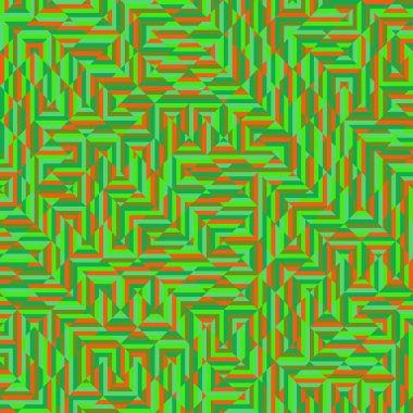 Color Rhombus tile tessellation pattern illustration