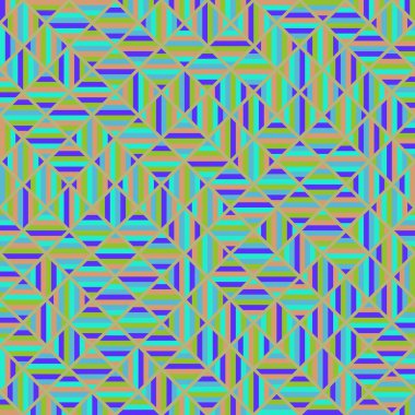 Color Rhombus tile tessellation pattern illustration