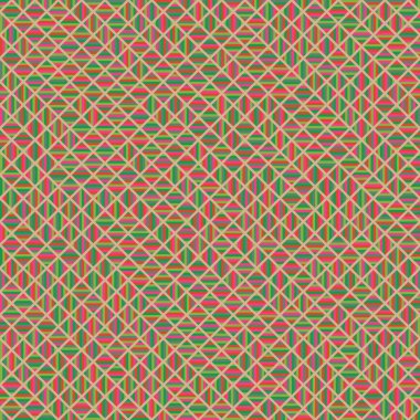 Color Rhombus tile tessellation pattern illustration
