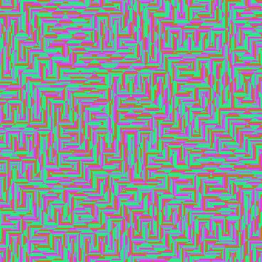 Color Rhombus tile tessellation pattern illustration