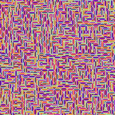 Color Rhombus tile tessellation pattern illustration