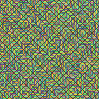 Color Rhombus tile tessellation pattern illustration