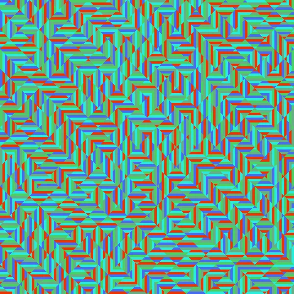 Color Rhombus tile tessellation pattern illustration