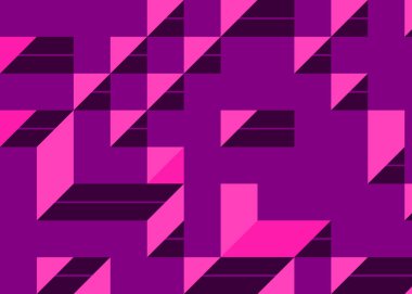 Edward Zajecs 2. Cubo 'nun 1971' deki uygulaması. Esasen 8 taştan oluşan bir Truchet fayans seti ve yerleştirme sanatı illüstrasyonu için kurallar.