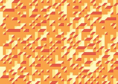 Edward Zajecs 2. Cubo 'nun 1971' deki uygulaması. Esasen 8 taştan oluşan bir Truchet fayans seti ve yerleştirme sanatı illüstrasyonu için kurallar.