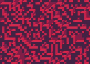 Edward Zajecs 2. Cubo 'nun 1971' deki uygulaması. Esasen 8 taştan oluşan bir Truchet fayans seti ve yerleştirme sanatı illüstrasyonu için kurallar.