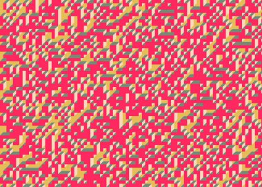 Edward Zajecs 2. Cubo 'nun 1971' deki uygulaması. Esasen 8 taştan oluşan bir Truchet fayans seti ve yerleştirme sanatı illüstrasyonu için kurallar.