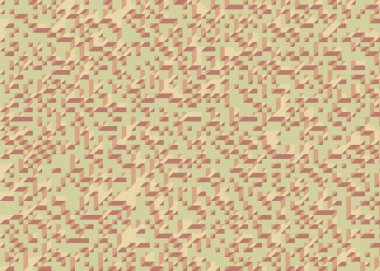 Edward Zajecs 2. Cubo 'nun 1971' deki uygulaması. Esasen 8 taştan oluşan bir Truchet fayans seti ve yerleştirme sanatı illüstrasyonu için kurallar.