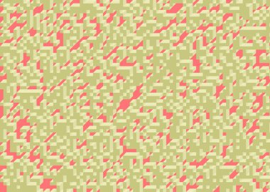 Edward Zajecs 2. Cubo 'nun 1971' deki uygulaması. Esasen 8 taştan oluşan bir Truchet fayans seti ve yerleştirme sanatı illüstrasyonu için kurallar.