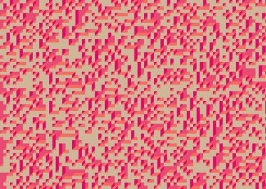 Edward Zajecs 2. Cubo 'nun 1971' deki uygulaması. Esasen 8 taştan oluşan bir Truchet fayans seti ve yerleştirme sanatı illüstrasyonu için kurallar.