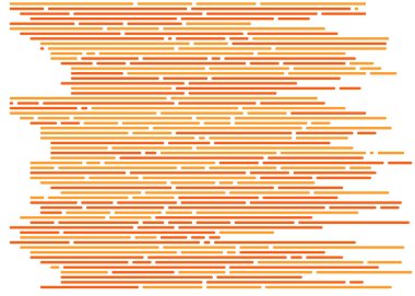 Ekran vektör illüstrasyonunda kod, düz çizgi çizgi kodlama çizgileri simülasyonu