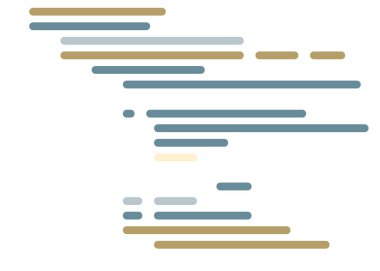 Ekran vektör illüstrasyonunda kod, düz çizgi çizgi kodlama çizgileri simülasyonu