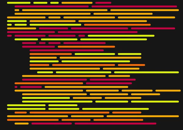 Код Экране Векторная Иллюстрация Моделирование Плоских Линий Кодирования Мультфильмов — стоковый вектор