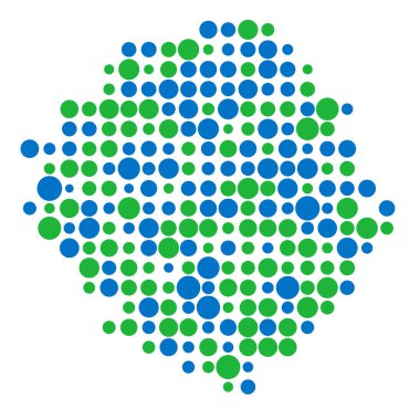 Sierra leone silueti Pikselli desen haritası çizimi