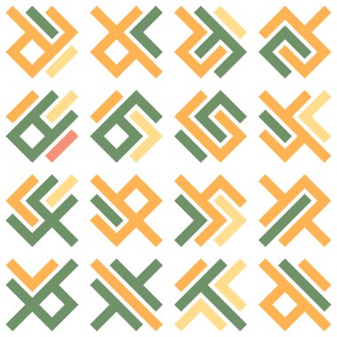 Asemic Glyph writing hieroglyph imitation abstract illustration