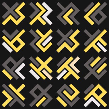 Asemic Glyph writing hieroglyph imitation abstract illustration