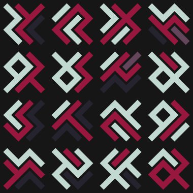 Asemic Glyph writing hieroglyph imitation abstract illustration