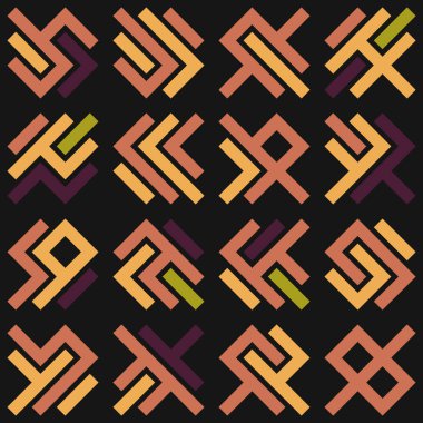 Asemic Glyph writing hieroglyph imitation abstract illustration