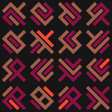 Asemic Glyph writing hieroglyph imitation abstract illustration