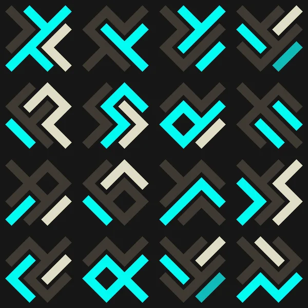 Asemic Glyph writing hieroglyph imitation abstract illustration