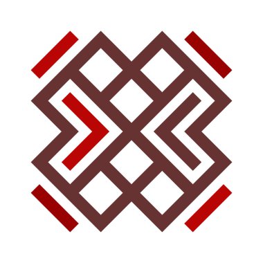 Asemic Glyph writing hieroglyph imitation abstract illustration