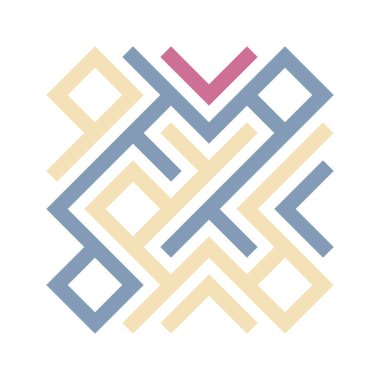 Asemic Glyph writing hieroglyph imitation abstract illustration