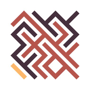 Asemic Glyph writing hieroglyph imitation abstract illustration